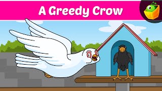 The Greedy Crow  Jataka Tales [upl. by Regdirb]