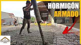 🔶 Como hacer una LOSA de CIMENTACIÓN de HORMIGON ARMADO 🔶 Con SANEAMIENTO [upl. by Aifos705]