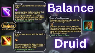 Level 25 Balance Druid SoD Talents and Runes [upl. by Ahsek]