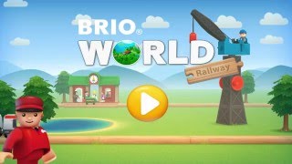 BRIO World  Wooden Railway App Game [upl. by Omoj]