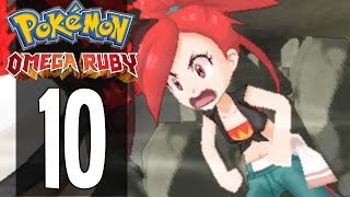 Pokemon Omega Ruby  Part 10  Gym Leader Flannery Gameplay Walkthrough [upl. by Dahcir]