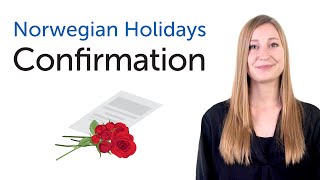 Norwegian Holidays  Confirmation  Konfirmasjon [upl. by Jedd180]