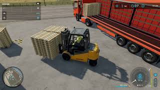 Lavori in raffineria  Farming Simulator 22 Mod Gameplay [upl. by Hahsi]