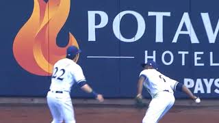 Lorenzo Cain game ending HR robbery [upl. by Filbert831]