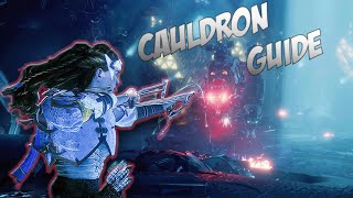 Every Cauldron Walkthrough Guide  Zeta  Xi  Rho  Sigma  Horizon Zero Dawn [upl. by Hamforrd]