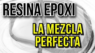 RESINA EPOXI PARA PRINCIPIANTES  Cómo mezclar la resina CORRECTAMENTE [upl. by Addiel686]