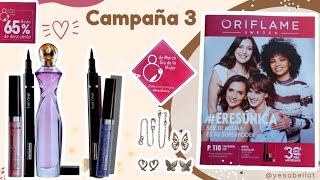 🔥Catálogo CAMPAÑA 3 ORIFLAME 2024  Amarás las novedades ✨️ [upl. by Neddy866]