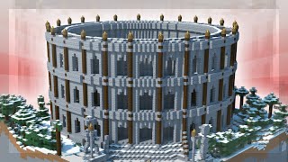 Minecraft COLOSSEUM Building Timelapse  12h in 3min [upl. by Cohl798]