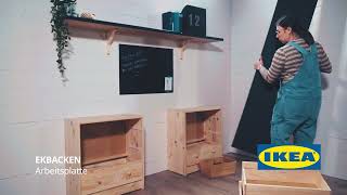 IKEA DIY Aus Kommoden wird ein Schreibtisch [upl. by Sido]