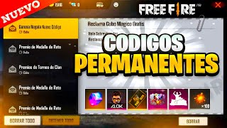 🎁 CÓDIGOS OFICIALES DE FREE FIRE 2024  CÓDIGO PERMANENTE  CODIGOS de ENERO 2024⚡ [upl. by Stander]