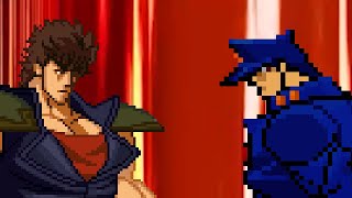 Kenshiro Vs Jotaro fan animation teaser [upl. by Aromas461]