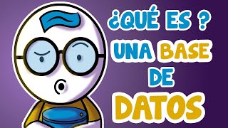 ¿Qué es una BASE DE DATOS características GENERALES [upl. by Monie]