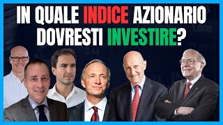 Su quale INDICE azionario dovresti INVESTIRE [upl. by Sikes]