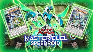 SPEEDROID Deck MultiNegate Endboard Rank Duels  Clear Wing Synchro Dragon  YuGiOh Master Duel [upl. by Oehsen]