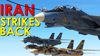 DCS World Multiplayer  Iran Strikes Back  F14 Tomcat Gameplay [upl. by Reprah]