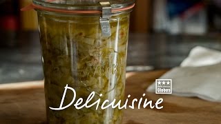 Delicuisine Rezept Fenchel Conserva mit KnoblauchConfit [upl. by Aivatnohs]