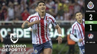 Chivas 21 Atlético San Luis  GOLES Y RESUMEN  OCTAVOS DE FINAL  Copa MX [upl. by Kamilah]