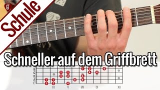 Top Übung zum schneller Gitarre spielen  Gitarrenschule [upl. by Ahsinod]