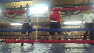 Boxing Dan Testa v Eric Palmer [upl. by Itsrik]