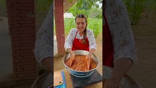 CHORIZO Artesanal Mexicano aprende hacerlo con estos secretos 😱 mexico food shorts like [upl. by Yrreg]