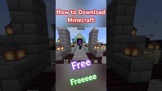 How to download Minecraft in Pe subscribe minecraft gaming minecraftgameplay subscribe shorts [upl. by Eelirak639]