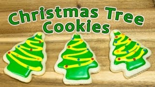 Christmas Tree Cookies Cookies Cupcakes and Cardio [upl. by Eilitan]