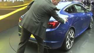 New Opel Astra J OPC LIVE  Designer Mark Adams Full HD [upl. by Nitnelav]