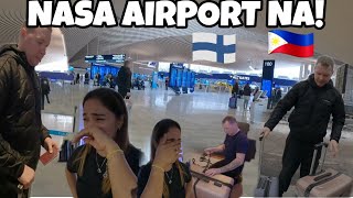 NASA AIRPORT NASUBRANG SAKIT 😥FILIPINA LIFE IN FINLANDPINAS VLOG [upl. by Parrott]