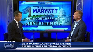 Brian Maryott gains in 49th Congressional District but Biden in San Diego to back Levin [upl. by Placeeda192]