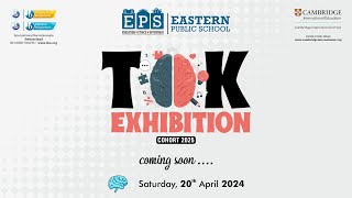 TOK Exhibition 2024  Coming Soon [upl. by Eenel]