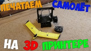 Печатаем самолёт на радиоуправлении на 3D принтере [upl. by Abisha454]