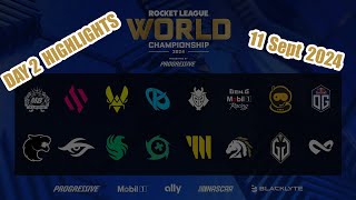 GOAL HIGHLIGHTS RLCS World Championship 2024  Day 2 [upl. by Ecinnej955]