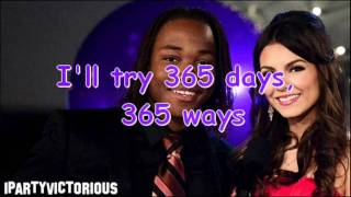 Leon Thomas ft Victoria Justice  365 Days  Lyrics Victorious cast [upl. by Oicanata]