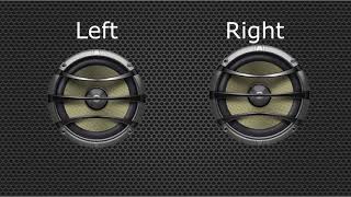 Stereo Left and Right Stereo Sound Test [upl. by Mintun235]