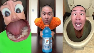 CRAZIEST Sagawa1gou Funny TikTok Compilation  Try Not To Laugh Watching Cactus Dance Challenge 2023 [upl. by Hsara]