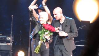 Marie Fredriksson  concert ending  Cirkus Stockholm 8th April 2014 [upl. by Calvin]