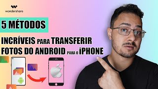 👈5 métodos incríveis para transferir fotos do Android para o iPhone [upl. by Thorn]