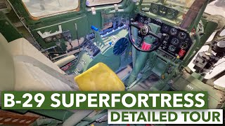 Detailed tour through a Boeing B29 Superfortress [upl. by Cykana695]