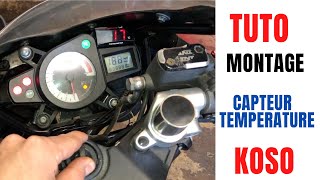 🔧COMMENT MONTER SON CAPTEUR KOSO 🔵 SUR MOTEUR AM6 [upl. by Hilaria973]