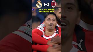 REAL  MILAN 13 • Il Milan Espugna il Bernabeu milan realmadrid leao [upl. by Eudoca412]