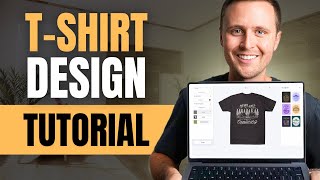 TShirt Design Tutorial For Beginners StepbyStep [upl. by Nedry983]