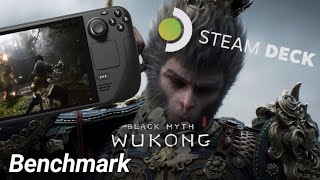 Steam Deck  Le Benchmark de Black Myth Wukong [upl. by Zeke]