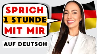 🗣️Sprich mit mir 1 Stunde Deutsch lernen verbessere deinen Wortschatz und Aussprache [upl. by Ahsiekyt967]