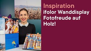 ifolor Inspiration  Wanddisplay  Fotofreude auf Holz [upl. by Pease820]