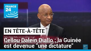 Cellou Dalein Diallo  la junte veut quotrester au pouvoirquot en Guinée • FRANCE 24 [upl. by Attesor]