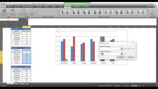 quotTutorial gráfica comparativa en Excel 2010quot [upl. by Notnirb]