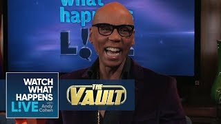 RuPaul On Andy Cohens Drag Name And Favorite Gay Vacation Spots  WWHL Pride  WWHL [upl. by Lazor387]