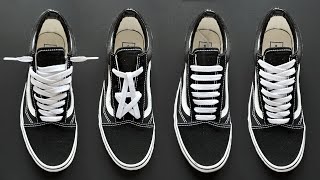 COME ALLACCIARE LE VANS OLD SKOOL 4 MODI [upl. by Atnahsa]