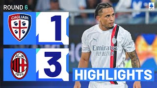 CagliariMilan 13  Okafor scores first in Rossoneri shirt Goals amp Highlights  Serie A 202324 [upl. by Monica]