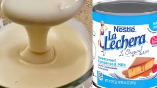 LECHE CONDENSADA CASERA CON POCOS INGREDIENTES [upl. by Sabas]